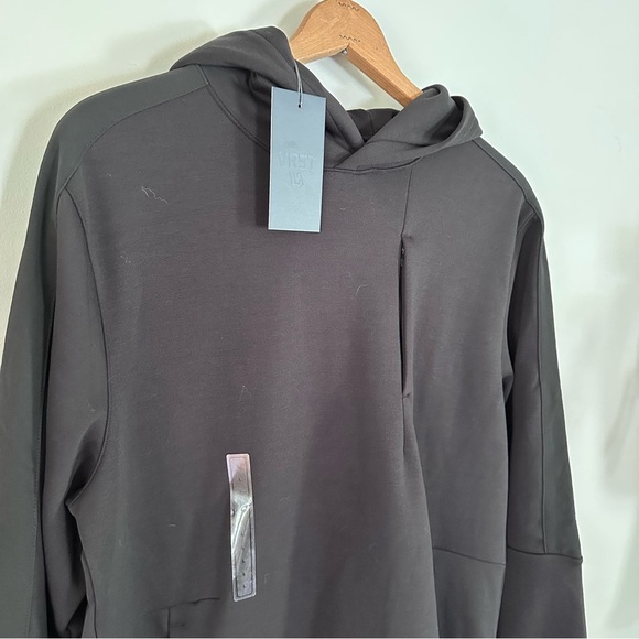 VRST Men’s Pinnacle Fleece Hoodie Black Size Large New w/ Tags - Picture 3 of 8